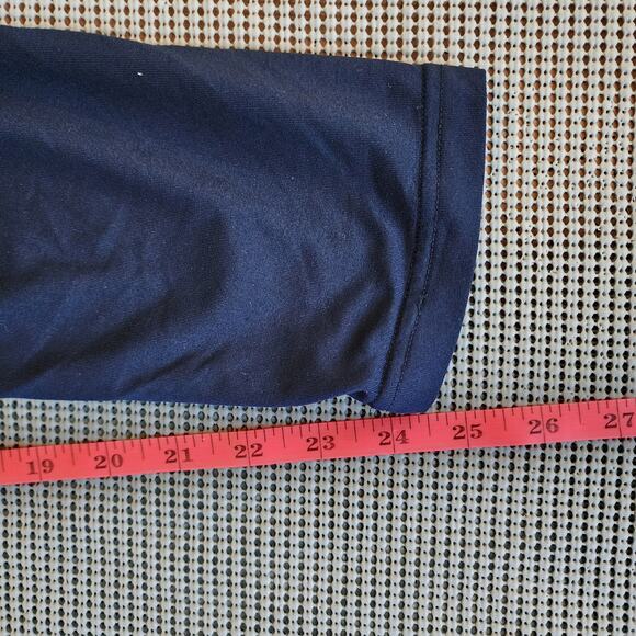 Mountain Hardwear Men's Large Blue Two-Tone Striped Pullover - Wick Tech - Picture 11 of 11